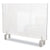 Ghent Clear Partition Extender with Attached Clamp, 29 x 3.88 x 30, Thermoplastic Sheeting (GHEPEC3029A)