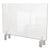 Ghent Clear Partition Extender with Attached Clamp, 36 x 3.88 x 30, Thermoplastic Sheeting (GHEPEC3036A)
