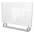 Ghent Clear Partition Extender with Attached Clamp, 42 x 3.88 x 30, Thermoplastic Sheeting (GHEPEC3042A)