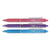 Pilot® FriXion Clicker Erasable Retractable Gel Pen, 0.7 mm, Assorted Ink/Barrel, 3/Pack (PIL31469)