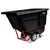 Rubbermaid® Rotomolded Tilt Truck, Rectangular, Plastic, 1,400 lb Capacity, Black (RCP1306BLA)