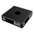 Safco® Public Square Recycling Container Lid, Circular Opening, 15.25 x 15.25 x 2, Black (SAF2988BL)