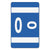 Smead™ AlphaZ Color-Coded Second Letter Alphabetical Labels, O, 1 x 1.63, Dark Blue, 10/Sheet, 10 Sheets/Pack (SMD67185)