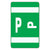 Smead™ AlphaZ Color-Coded Second Letter Alphabetical Labels, P, 1 x 1.63, Dark Green, 10/Sheet, 10 Sheets/Pack (SMD67186)