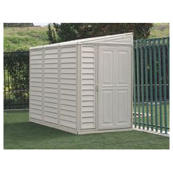 DuraMax 4' x 8' Stronglasting SideMate Vinyl Storage Shed. Sold Individually