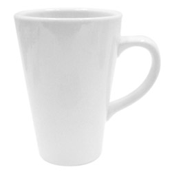 Vertex China Cups and Mugs 8 Ounce White Stackable Nevada Argyle
