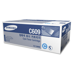 Samsung CLT-C609S High-Yield Cyan Toner Cartridge