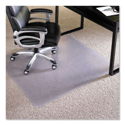 E.S. Robbins Performance Series AnchorBar Chair Mat for Carpet up to 1", 46 x 60, Clear
