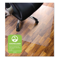 Floortex Cleartex Ultimat XXL Polycarbonate Chair Mat for Hard Floors, 60 x 79, Clear
