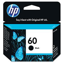  Hewlett Packard Printing & Imaging HP 60 Black CC640WN Ink Cartridge 