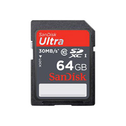 Sandisk 64GB Ultra Sdxc Card - Sdsdu-064g-a11