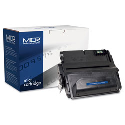 MICR Print Solutions Compatible Q1338A(M) (38AM) MICR Toner, 12000 Page-Yield, Black