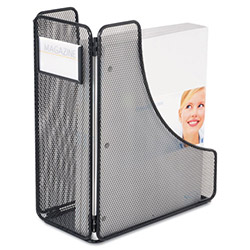 Safco Products Onyx Magazine File Holder, 6-pack