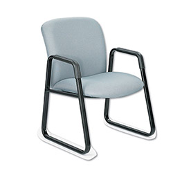 Guest Chair, Big and Tall, Gray. Sold Individually