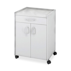 Safco 8954GR Gray Mobile Refreshment Center With Drawer