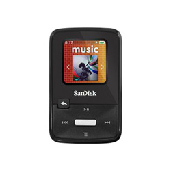 SanDisk SANSA Clip Zip MP3 Player, 4GB Black