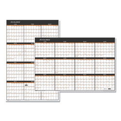 At-A-Glance Contemporary Two-Sided Yearly Erasable Wall Planner, 24 x 36, 2021