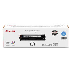 Canon 6271B001 (CRG-131) Toner, 1500 Page-Yield, Cyan