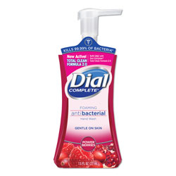 Dial Antibacterial Foaming Hand Wash, Power Berries, 7.5 oz Pump Bottle