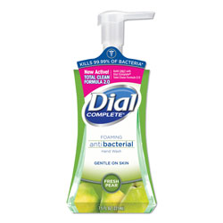Dial Antibacterial Foaming Hand Wash, Fresh Pear, 7.5 oz Pump Bottle