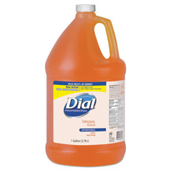 Dial Gold Antimicrobial Liquid Hand Soap, Floral Fragrance, 1 gal Bottle, 4/Carton