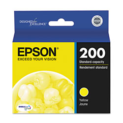 Epson T200420S (200) DURABrite Ultra Ink, Yellow