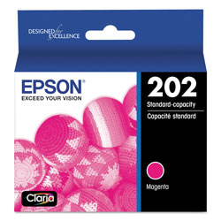 Epson T202320S (202) Claria Ink, 165 Page-Yield, Magenta