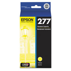 Epson T277420S (277) Claria Ink, 360 Page-Yield, Yellow