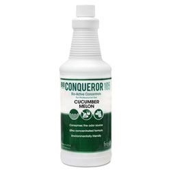 Fresh Products Bio Conqueror 105 Enzymatic Odor Counteractant Concentrate, Cucumber Melon, 1 qt, 12/Carton