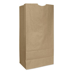 GEN Grocery Paper Bags, 57 lbs Capacity, #16, 7.75"w x 4.81"d x 16"h, Kraft, 500 Bags