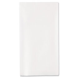 GP 1/6-Fold Linen Replacement Towels, 13 x 17, White, 200/Box, 4 Boxes/Carton