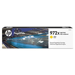 HP 972X, (L0S04AN) High Yield Yellow Original PageWide Cartridge