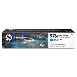 HP 976Y, (L0R05A) Extra High Yield Cyan Original PageWide Cartridge