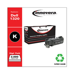 Innovera Remanufactured Black High-Yield Toner Cartridge, Replacement for Dell 1320 (310-9058), 2,000 Page-Yield