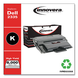 Innovera Remanufactured Black High-Yield Toner Cartridge, Replacement for Dell 2335 (330-2209), 6,000 Page-Yield