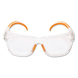 KleenGuard™ Maverick Safety Glasses, Clear/Orange, Polycarbonate Frame