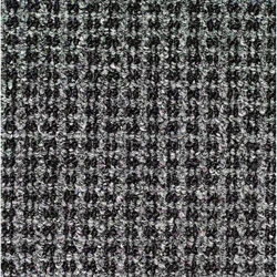 Ludlow Composites 4 x 6 Oxford Wiper Mat, Black/Gray