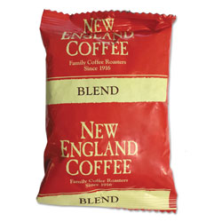 New England Coffee Coffee Portion Packs, Eye Opener Blend, 2.5 oz Pack, 24/Box