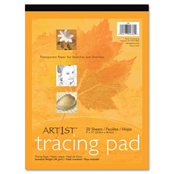 Pacon Art1st Parchment Tracing Paper, 16 lb, 14 x 17, White, 50/Pack