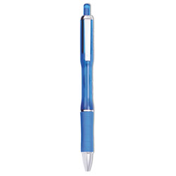Papermate® Profile Elite Retractable Ballpoint Pen, Bold 1.4mm, Blue Ink, Blue Barrel