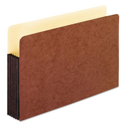 Pendaflex Redrope WaterShed Expanding File Pockets, 5.25" Expansion, Legal Size, Redrope