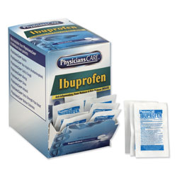 Physicians Care Ibuprofen Medication, Two-Pack, 50 Packs/Box