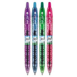Pilot B2P Bottle-2-Pen Recycled Retractable Gel Pen, 0.7mm, Assorted Ink/Barrel, 4/Pack