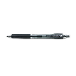 Pilot Precise Gel BeGreen Retractable Gel Pen, Fine 0.7mm, Black Ink/Barrel, Dozen