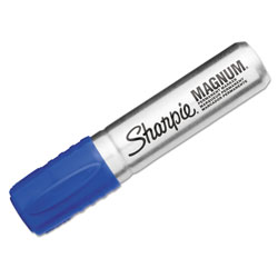 Sharpie® Magnum Permanent Marker, Broad Chisel Tip, Blue