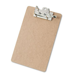 Saunders Recycled Hardboard Archboard Clipboard, 2" Clip Cap, 8 1/2 x 12 Sheets, Brown