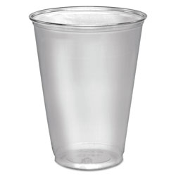Solo Ultra Clear Cups, Tall, 10 oz, PET, 50/Pack