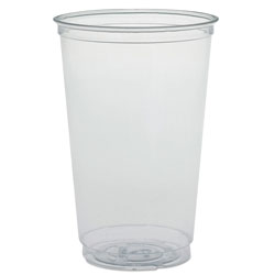 Solo Ultra Clear PETE Cold Cups, 20 oz, Clear