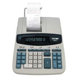 Victor 1260-3 Calculator Desktop Printer Twelve Digit. Sold Individually