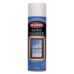 Weiman Products Foaming Glass Cleaner, 19 oz Aerosol Can, 6/Carton